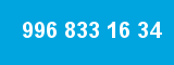 996 833 16 34